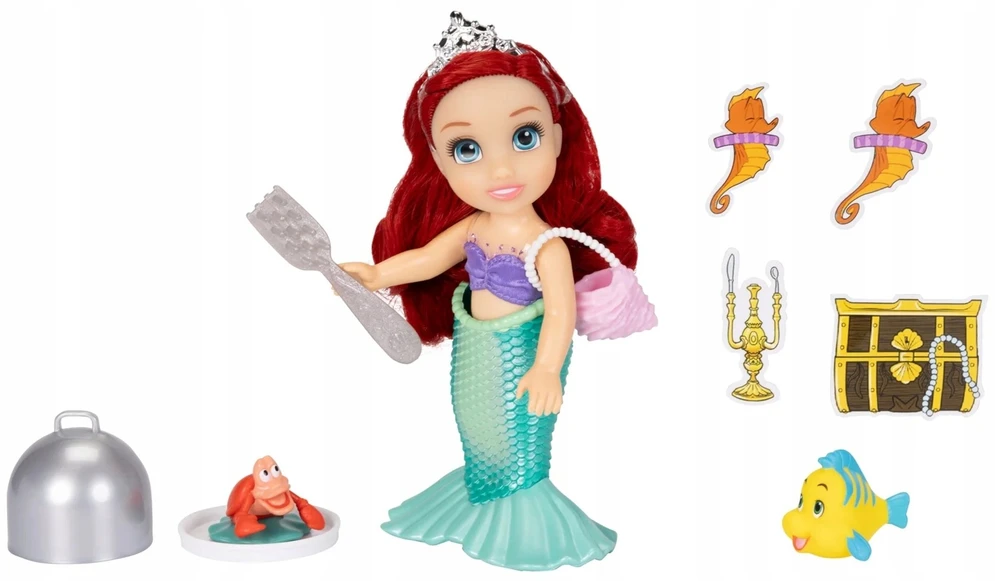 Jakks Pacific Disney Princess lėlė Ariel 15 cm (2338049)