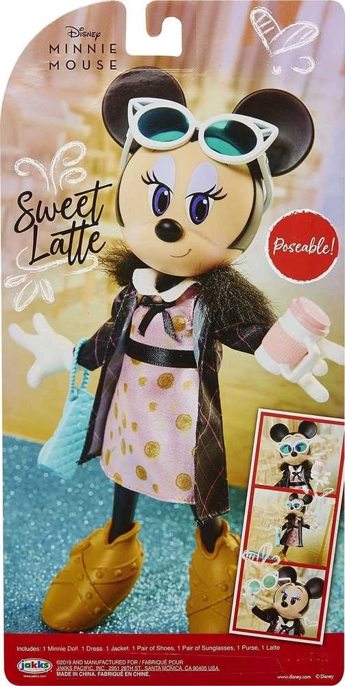 Disney, Minnie Mouse, Lėlė, Saldus Latte, Mergaitėms
