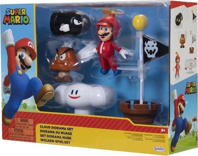 „Jakks Pacific Super Mario“ figūrėlė – „Cloud Diorama“ rinkinys