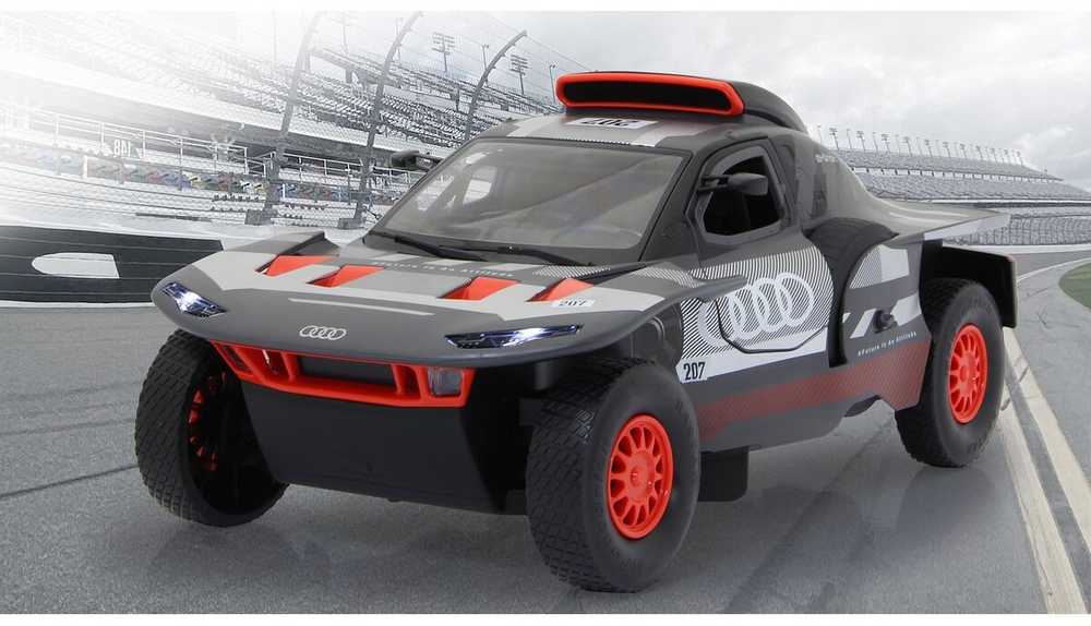 Jamara Jamara Audi RS Q e-tron E2 Tür manuell 1:14 2,4 GHz grau