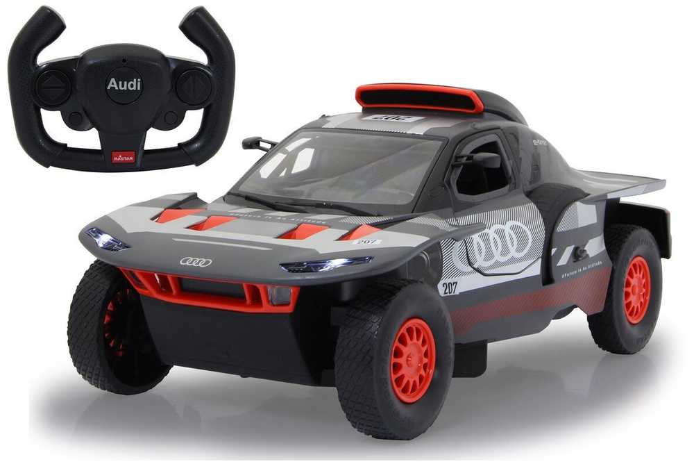 Jamara Jamara Audi RS Q e-tron E2 Tür manuell 1:14 2,4 GHz grau