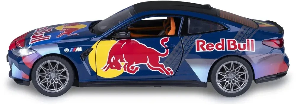 Jamara BMW M4, automobilis, 3 m., LR44, mėlynas