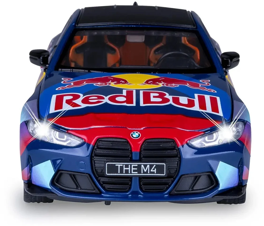 Jamara BMW M4, automobilis, 3 m., LR44, mėlynas