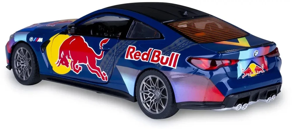 Jamara BMW M4, automobilis, 3 m., LR44, mėlynas