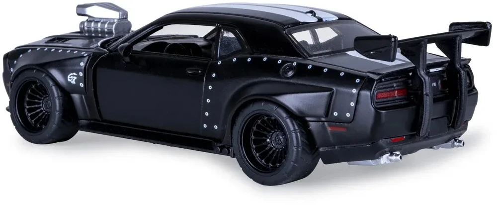 Jamara Dodge Challenger SRT Jailbreak 2in1 1:36 juoda 3+