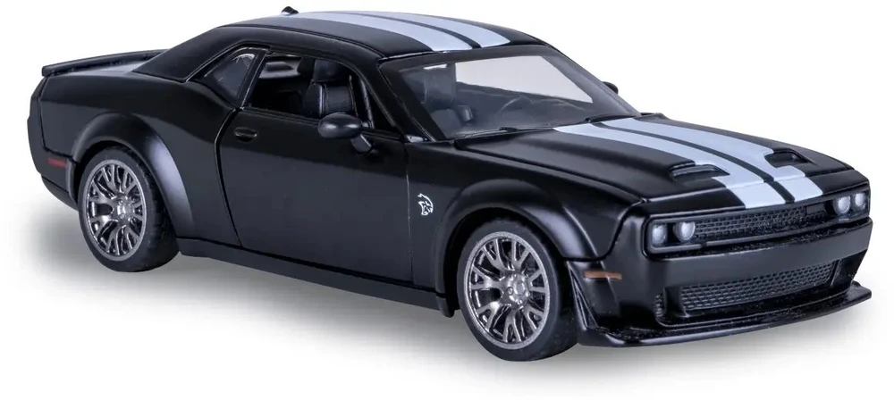 Jamara Dodge Challenger SRT Jailbreak 2in1 1:36 juoda 3+