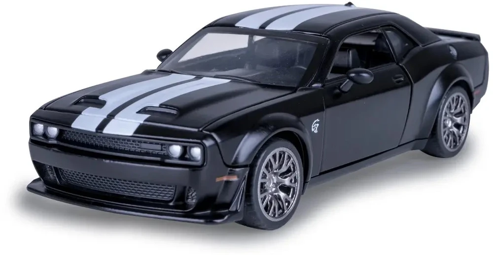 Jamara Dodge Challenger SRT Jailbreak 2in1 1:36 juoda 3+