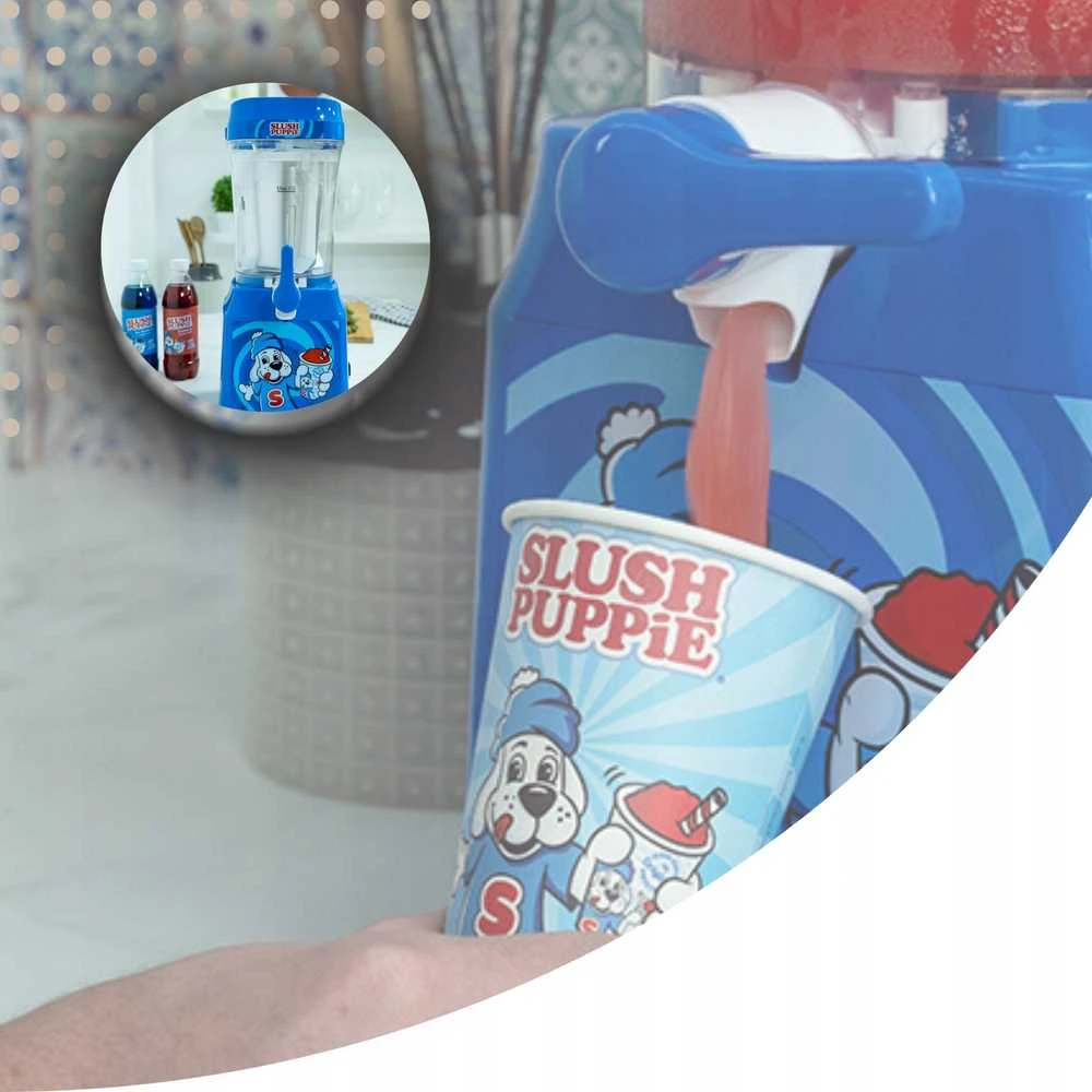 Fizz Creations Carruzzo Fizz SlushPuppie 1L mėlynas su čiaupu