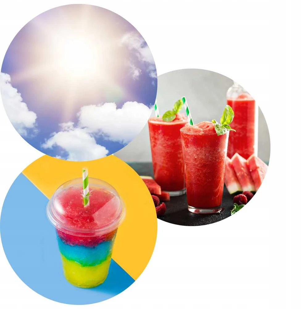 Fizz Creations Carruzzo Fizz SlushPuppie 1L mėlynas su čiaupu