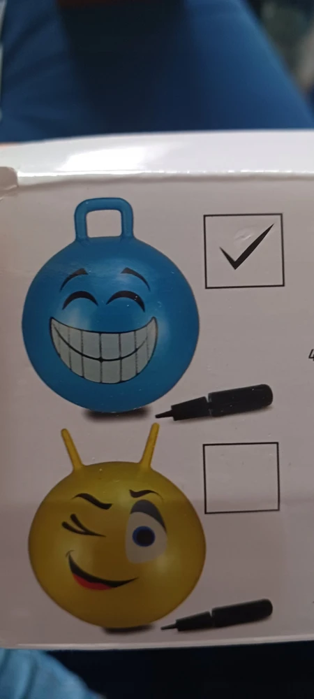 Jamara Hop Ball Smile Kamuolys do skakania