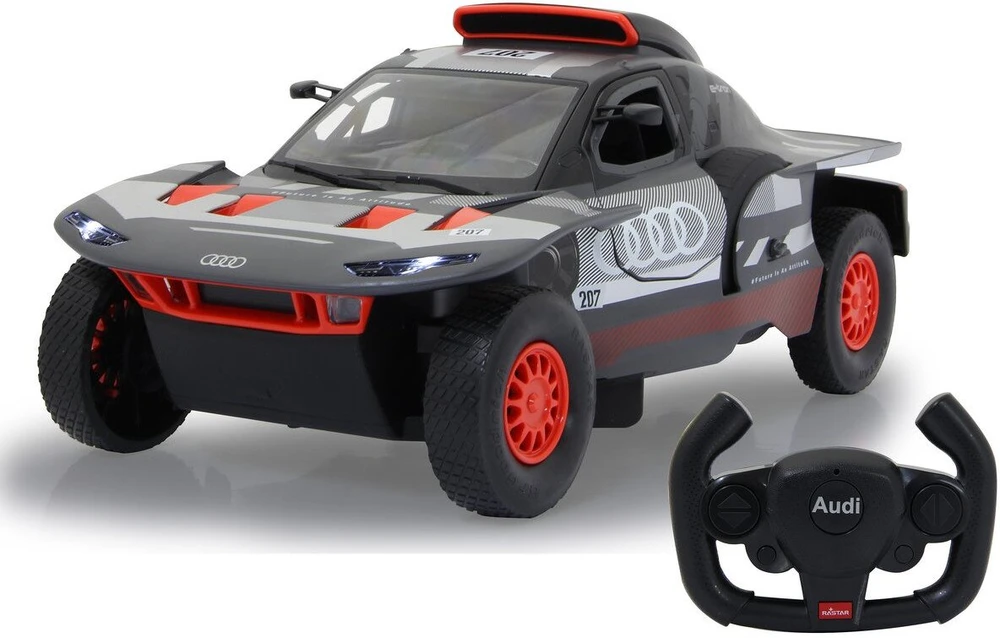 Jamara Jamara Audi RS Q e-tron E2 Tür manuell 1:14 2,4 GHz grau