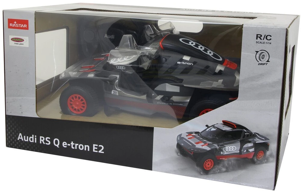 Jamara Jamara Audi RS Q e-tron E2 Tür manuell 1:14 2,4 GHz grau