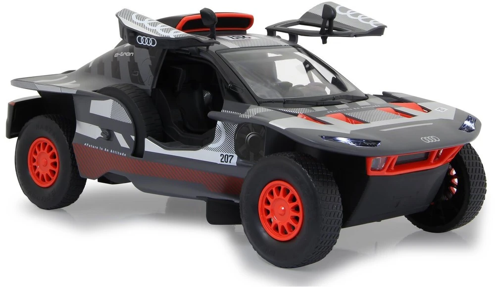 Jamara Jamara Audi RS Q e-tron E2 Tür manuell 1:14 2,4 GHz grau