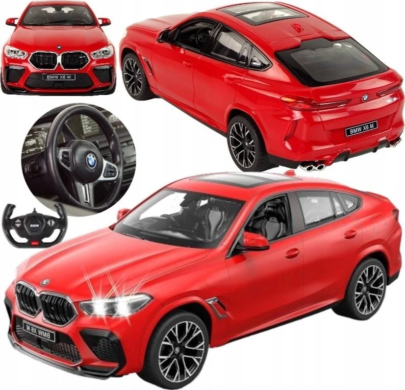 Jamara Jamara BMW X6 M 1:14 2,4GHz juodas