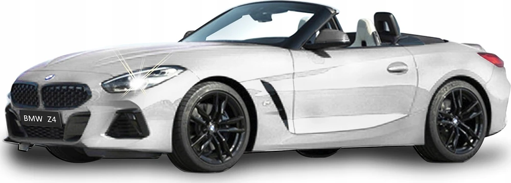 Jamara Jamara BMW Z4 Roadster 1:14 baltas 6+