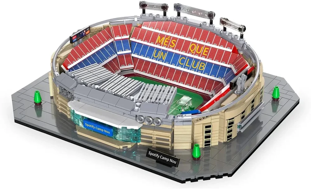 Jamara Jamara CaDA Camp Nou Stadion FC Barcelona 1:888 Bricks
