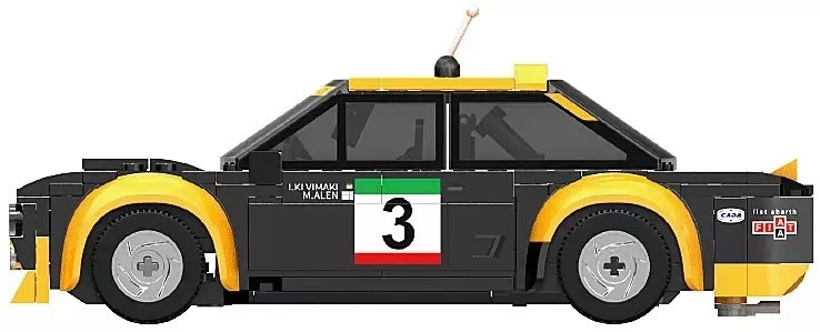 Jamara Jamara CaDA Fiat Abarth 131 zdalnie sterowany modelis Samochód Silnik elektrinis 1:20