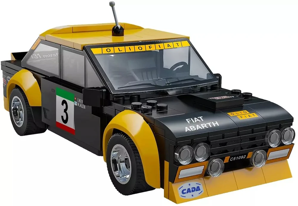 Jamara Jamara CaDA Fiat Abarth 131 zdalnie sterowany modelis Samochód Silnik elektrinis 1:20