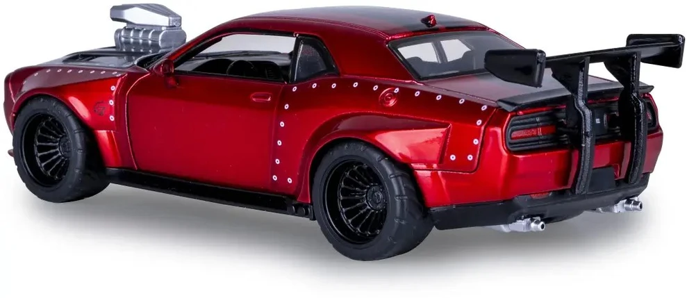 Jamara Dodge Challenger SRT Jailbreak 2in1 1:36 raudona 3+