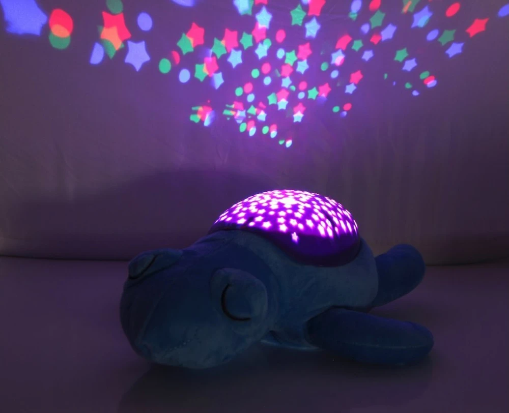Jamara Jamara Dreamy Turtle vaikiška naktinė lempa Laisvai stovinti mėlyna, violetinė LED