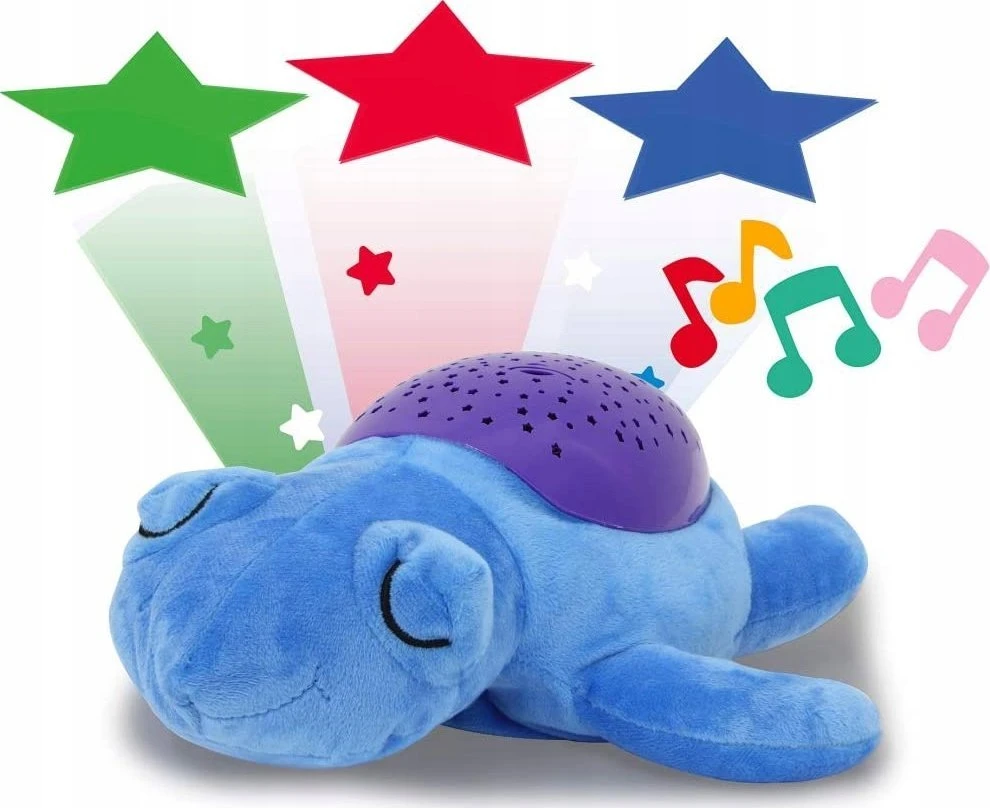 Jamara Jamara Dreamy Turtle vaikiška naktinė lempa Laisvai stovinti mėlyna, violetinė LED