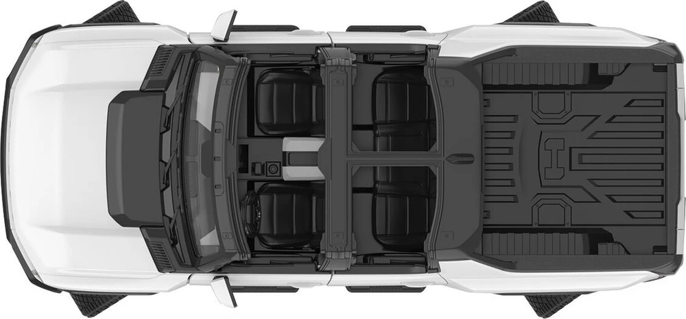 Jamara Jamara Hummer EV Tour manuell 1:16 2.4GHz baltas