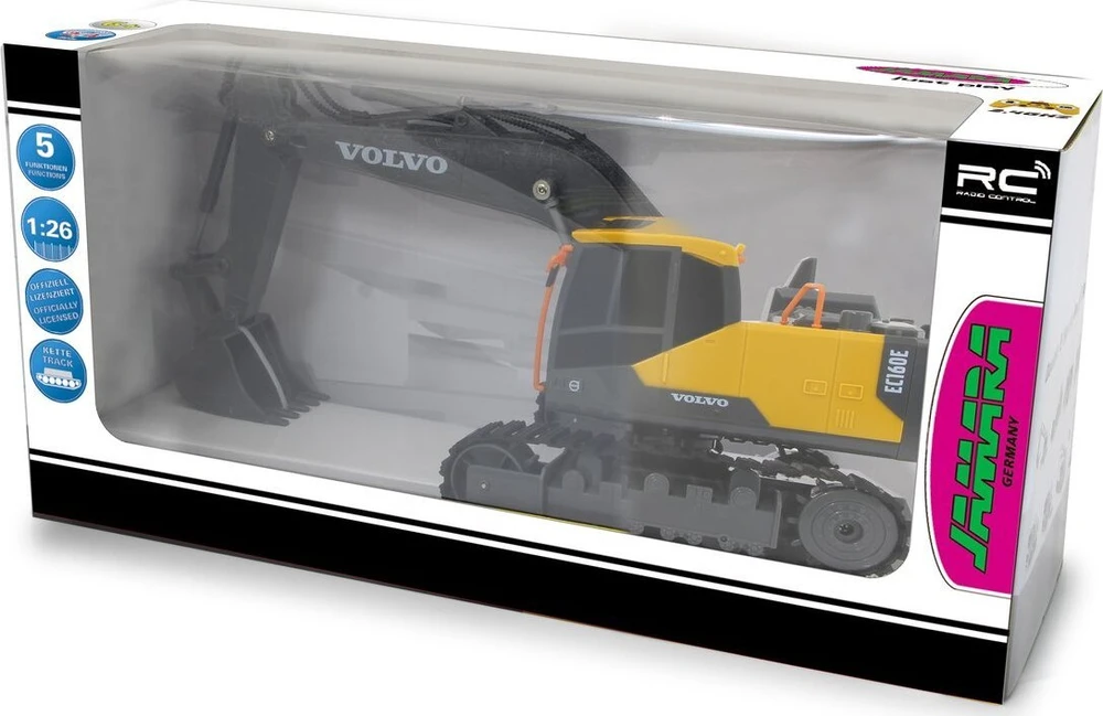 Jamara Jamara Krautuvas su kranu Volvo EC160E 1:26 2,4 GHz