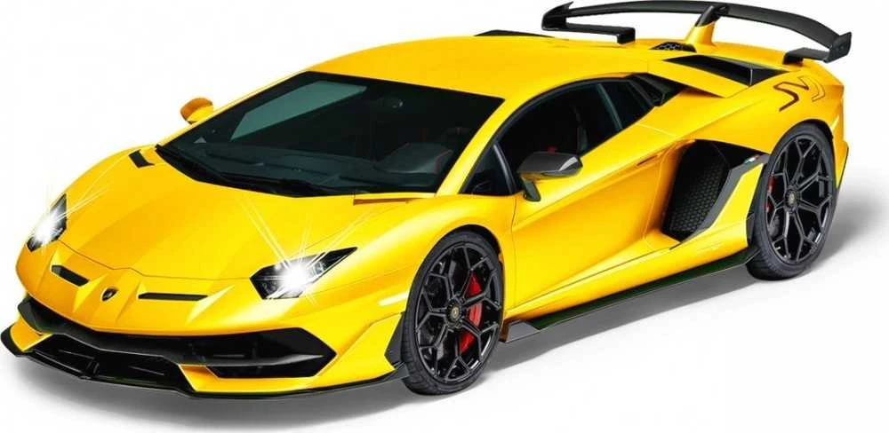 Jamara Lamborghini Aventador SVJ, žaislinė transporto priemonė (geltona, 1:14)