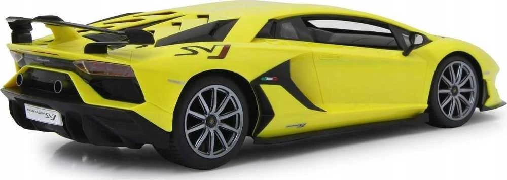 Jamara Lamborghini Aventador SVJ, žaislinė transporto priemonė (geltona, 1:14)