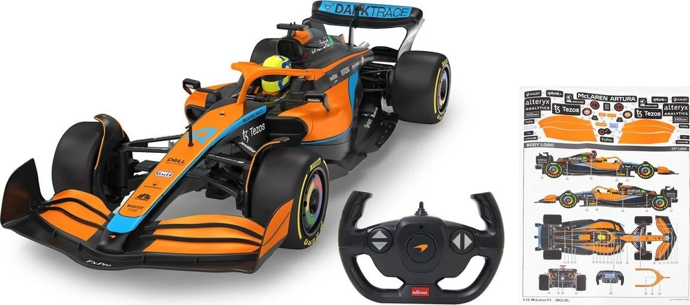 Jamara Jamara McLaren MCL36 1:12 2,4GHz oranžinis