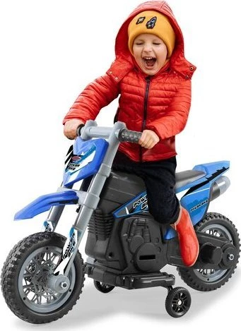 Jamara Jamara Ride-on motociklas Power Bike 6V mėlynas 2+