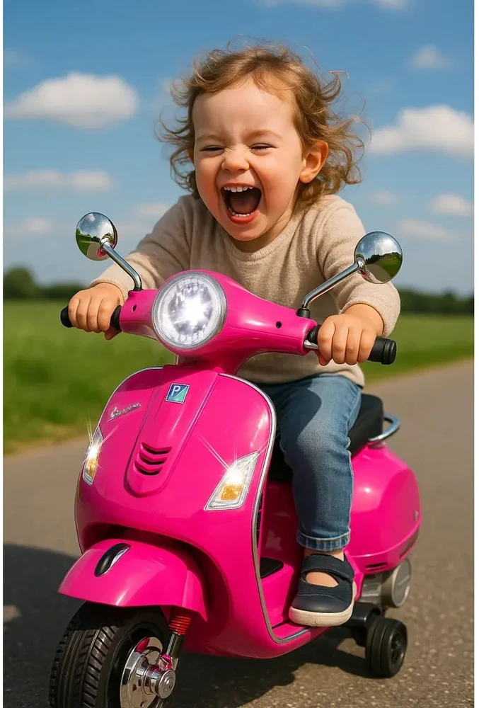 Jamara Važiuoklė Vespa GTS 125 rožinė Li-Power 12.6