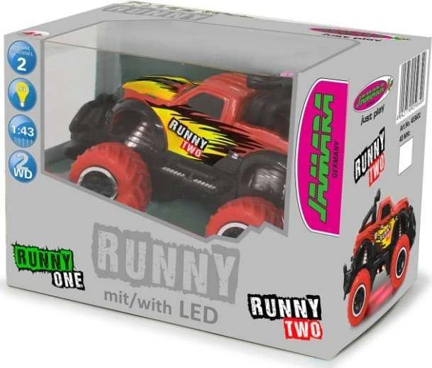 Jamara Jamara Runny Two raudona 1:43 40MHz 4+