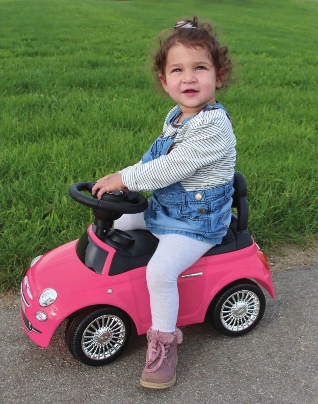 Jamara Jamara Rutscher Fiat 500 pink 1+