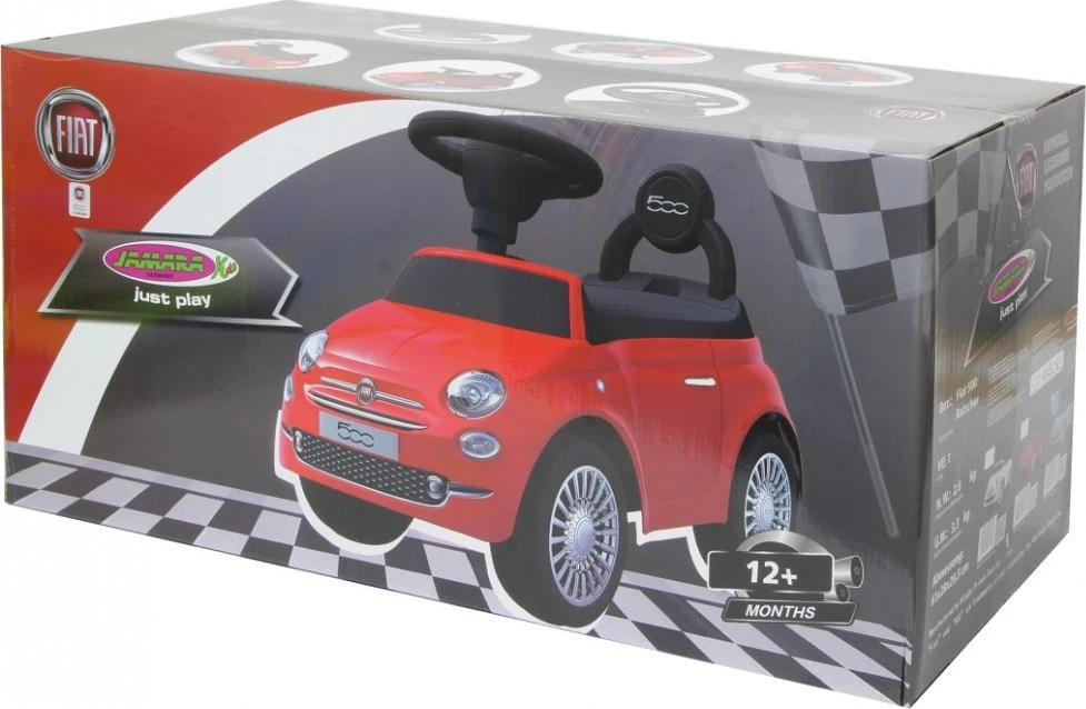 Jamara Jamara Rutscher Fiat 500 pink 1+