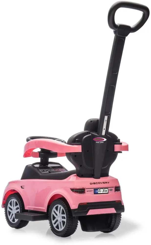 Jamara važinukas Land Rover Discovery 3in1 rožinis