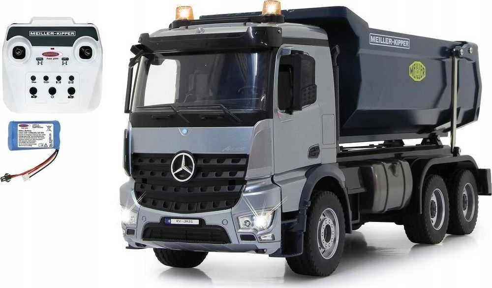Jamara Jamara Savivartis Mercedes Arocs 1:20 2.4Ghz pilkas 14+