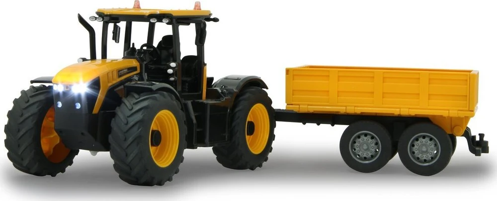 Jamara JCB Fastrac traktorius su savivarčiu priekaba 1:24 2.4GHz
