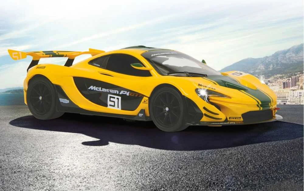Jamara McLaren P1 GTR, 1:14, 2.4G, geltona (405092)