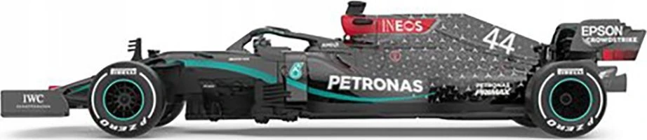 Jamara Mercedes AMG F1 1:18 Performance juoda 2,4GHz 6+