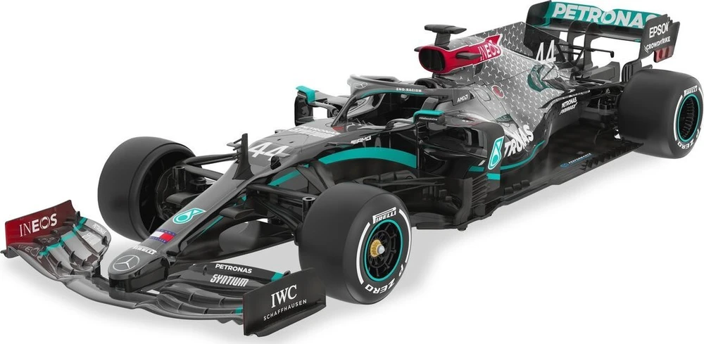 Jamara Mercedes AMG F1 1:18 Performance juoda 2,4GHz 6+