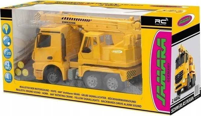Jamara 404950 1:20 2,4 GHz Mercedes-Benz Arocs sunkiasvoris kranas