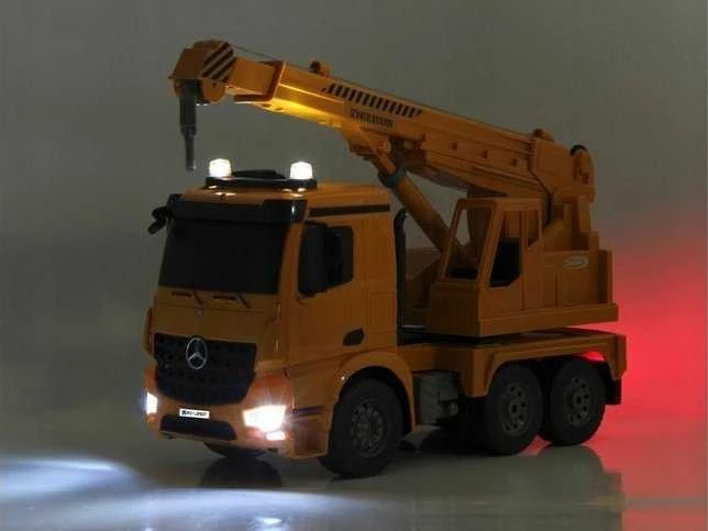 Jamara 404950 1:20 2,4 GHz Mercedes-Benz Arocs sunkiasvoris kranas