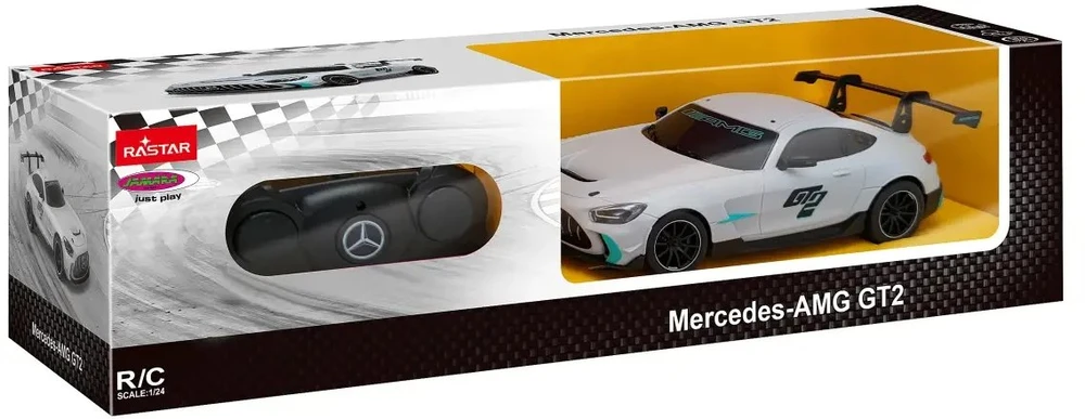 Jamara Mercedes-Benz AMG GT2 1:24 2,4 GHz pilka 6+