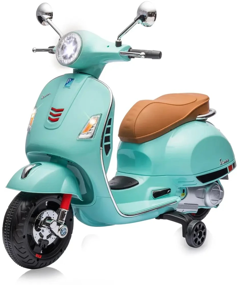 Jamara Važiuojamasis „Vespa GTS 125“, 3 metai, 4 ratas(-ai), žalias, reikalingos baterijos