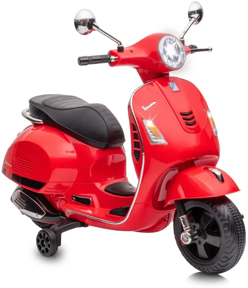 Jamara Važinėjimo mašinėlė Vespa GTS 125 raudona Li-Power 12.6