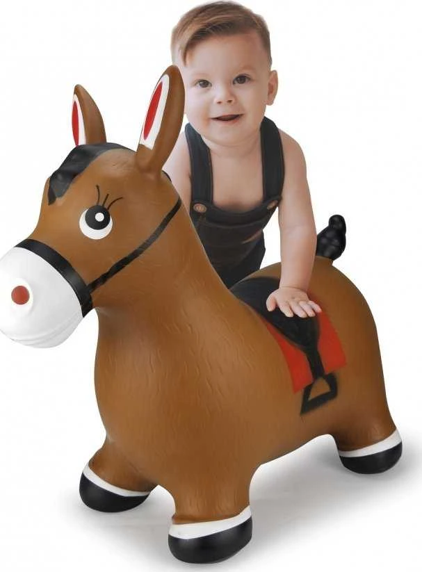 Pferd Jamara Jamara Hopping animal horse ruda with pump zabawka dmuchana