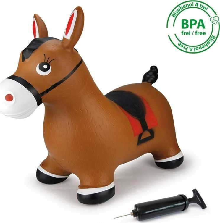 Pferd Jamara Jamara Hopping animal horse ruda with pump zabawka dmuchana