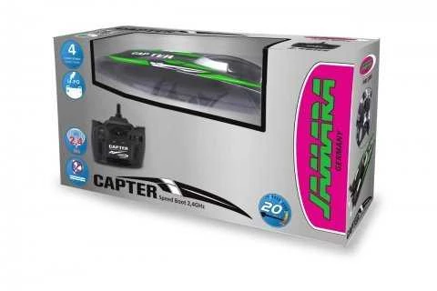 Jamara Speedboot LiPo 7,4V juoda/žalia 2,4GHz