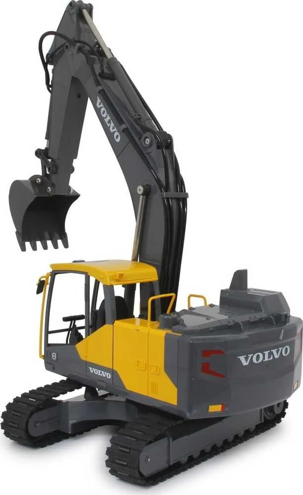 Jamara ekskavatorius Volvo EC160E Metal 1:16 su su griebtuvu ir griovimo plaktuku